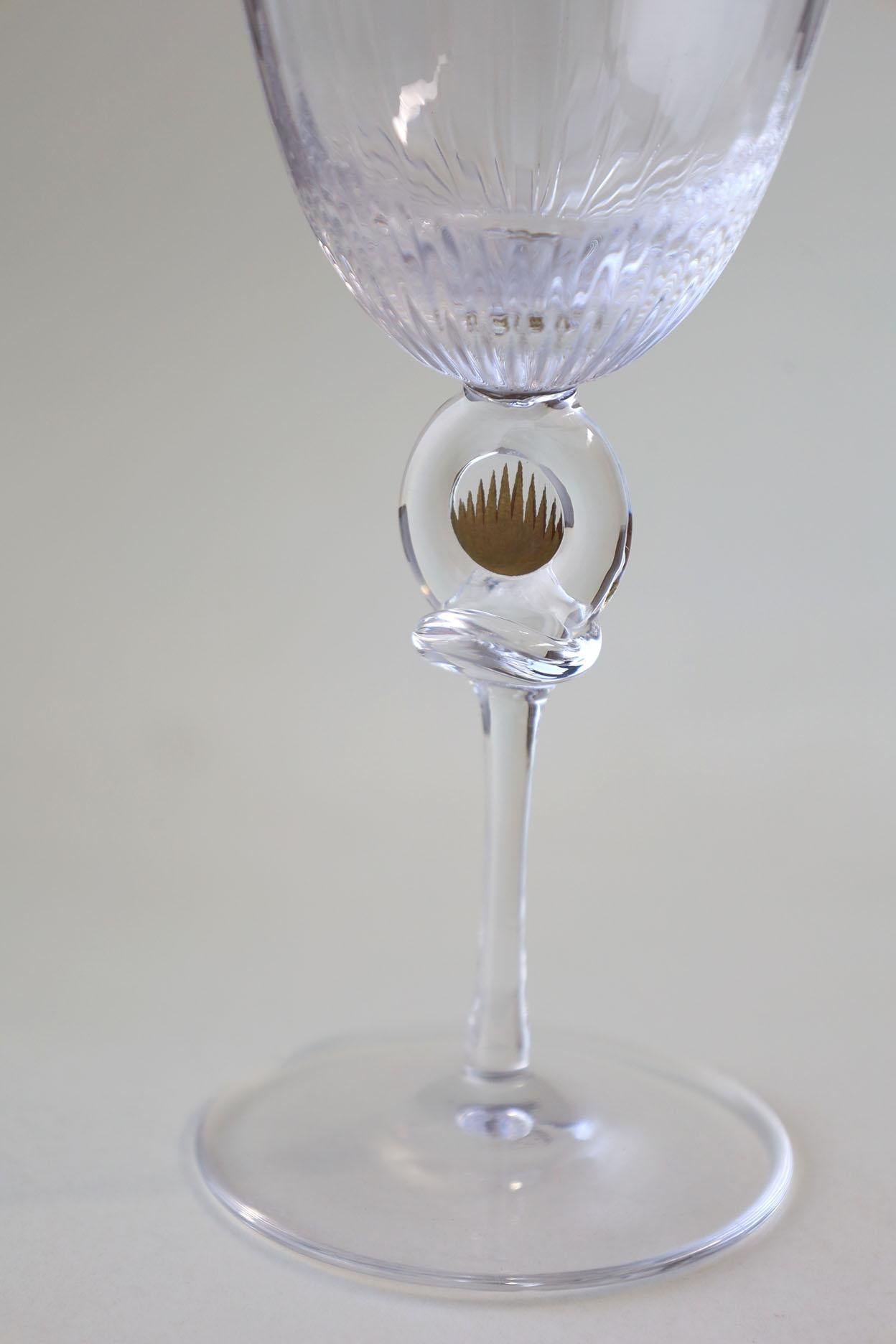 Set de 6 copas de vino de cristal DAUM en Bueno estado para la venta en Mérida, YU