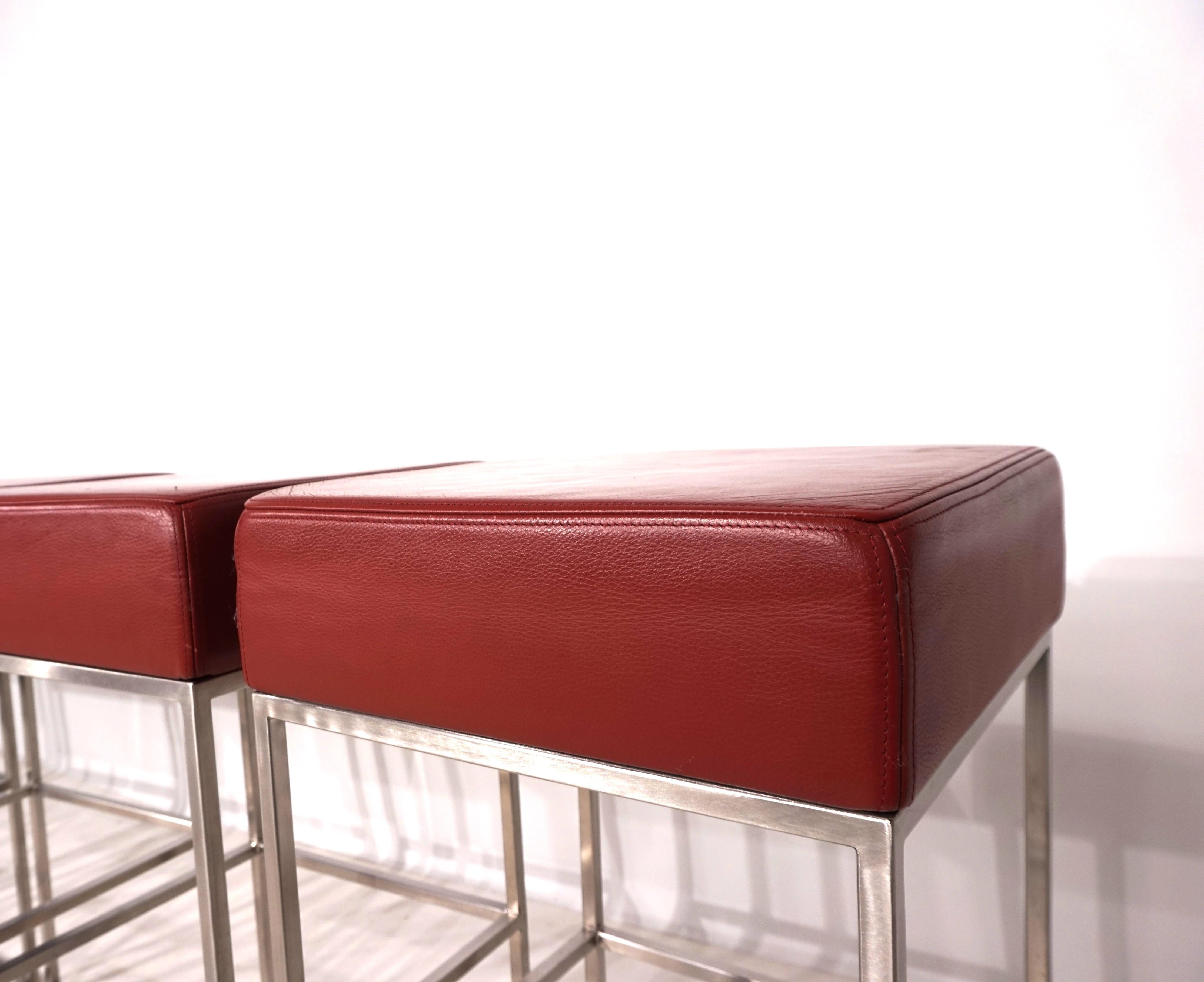 Set of 6 De Sede DS 218/55 bar stools by Paolo Piva, 2000 For Sale 10