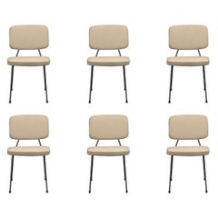 6er set 'Décade' esstischstühle von Design Frères