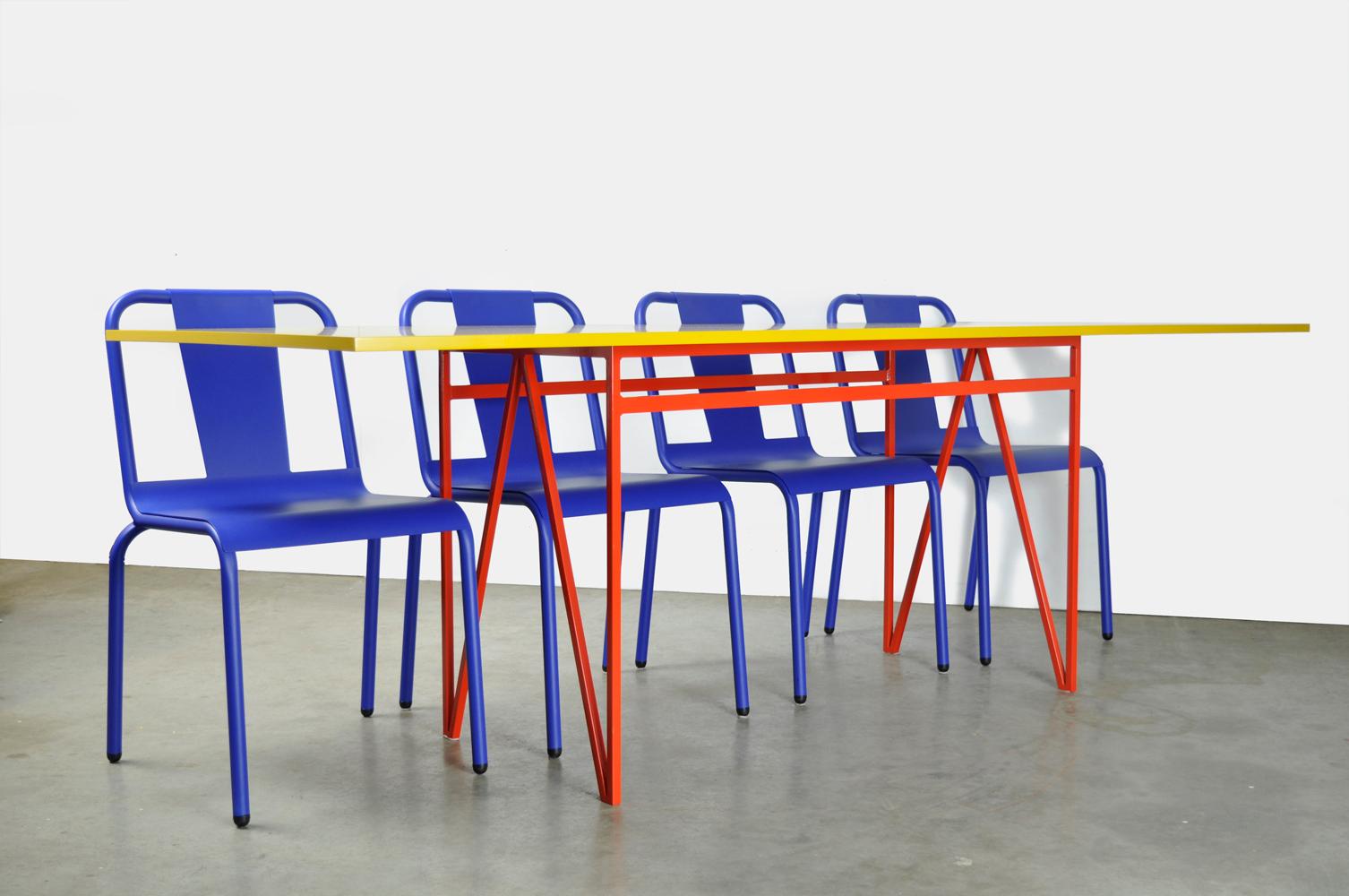 Set of 6 Design Chairs by Isi Design Group, Produced by Isimar, 2000 Spain 9
