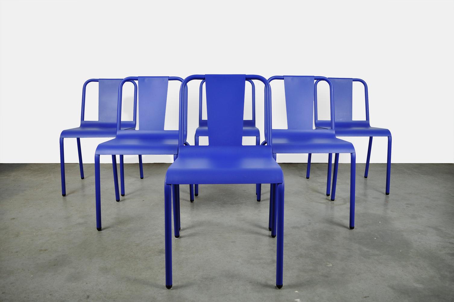 Modern Set of 6 Design Chairs by Isi Design Group, Produced by Isimar, 2000 Spain