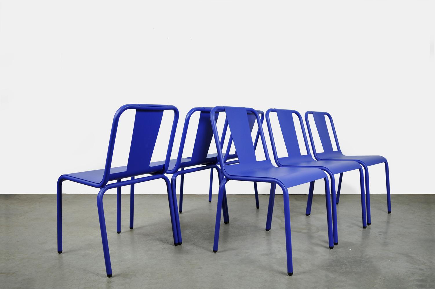 Spanish Set of 6 Design Chairs by Isi Design Group, Produced by Isimar, 2000 Spain
