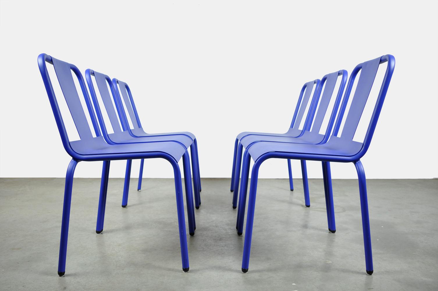 Set of 6 Design Chairs by Isi Design Group, Produced by Isimar, 2000 Spain In Good Condition In Denventer, NL
