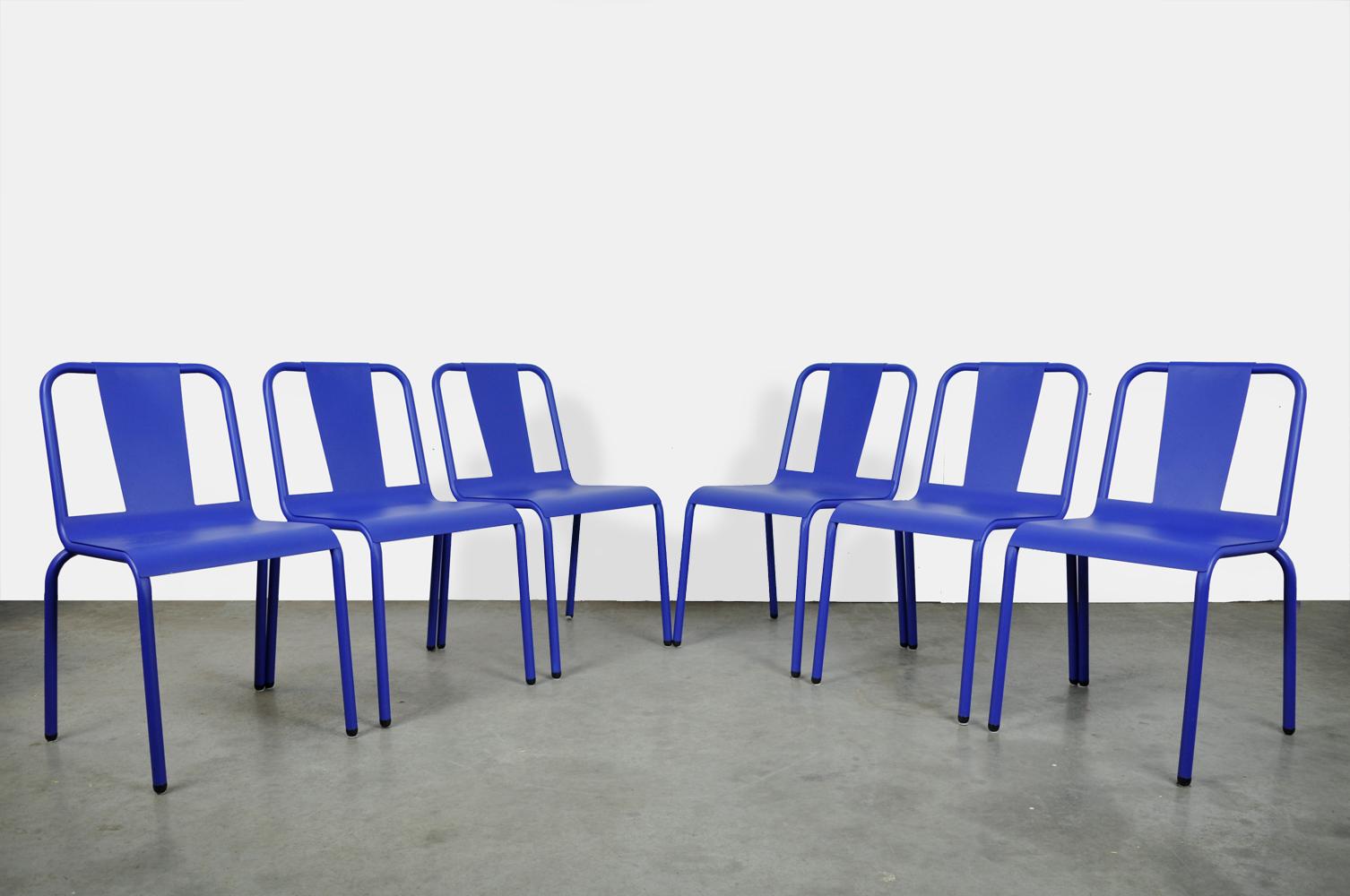 Set of 6 Design Chairs by Isi Design Group, Produced by Isimar, 2000 Spain 1