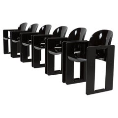 Set of 6 Dialogo Chairs by Afra & Tobia Scarpa