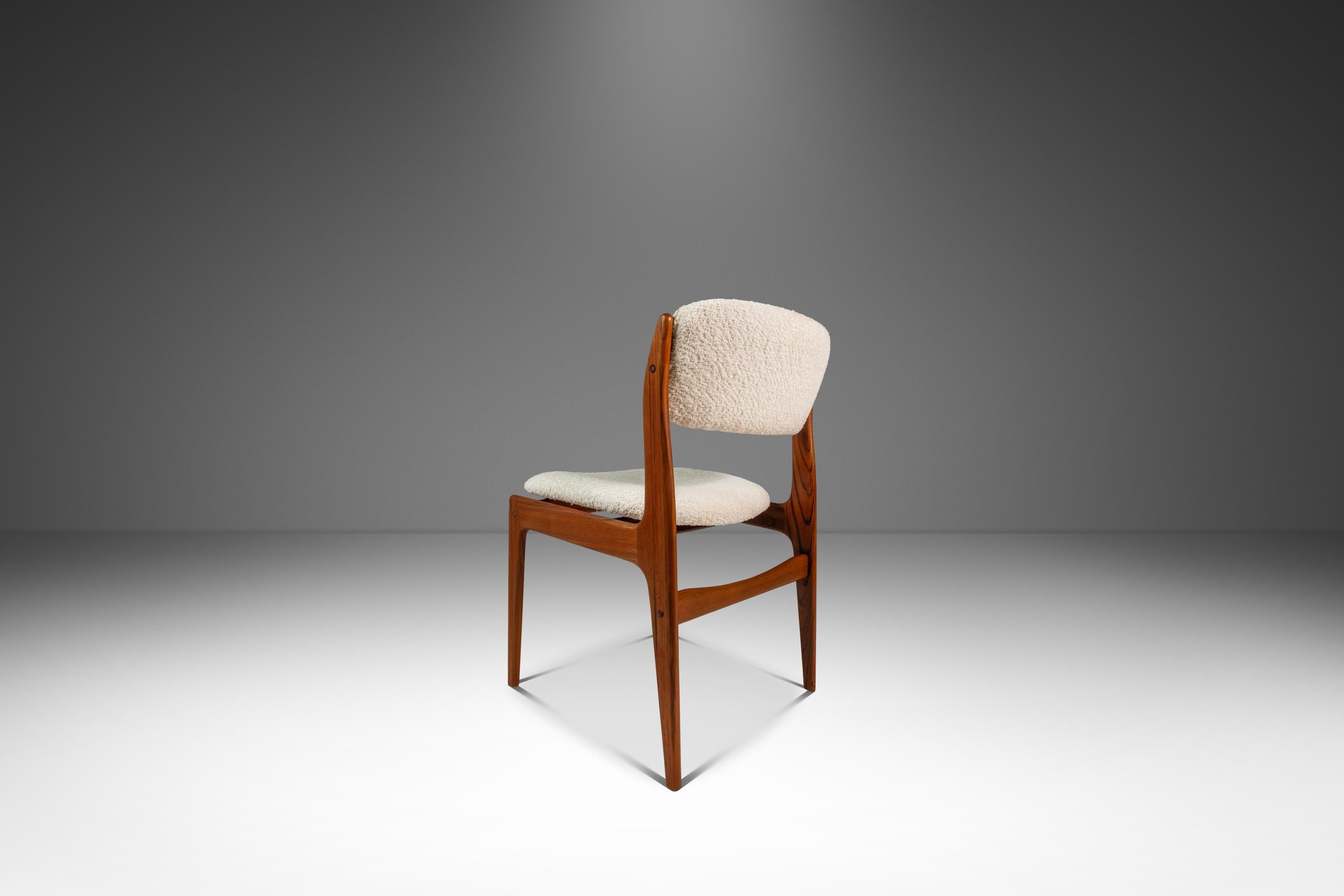 Mid-Century Modern Set of 6 Dining Chairs, Benny Linden, Benny Linden Designs, Thailand, c. 1970s For Sale