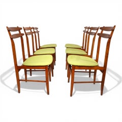 6 esstischstühle von Amma Torino, 1960