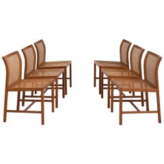 Set of 6 Dining Chairs by Ditte Heath