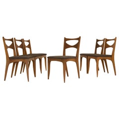 Ensemble de 6 chaises à manger par John Van Koert