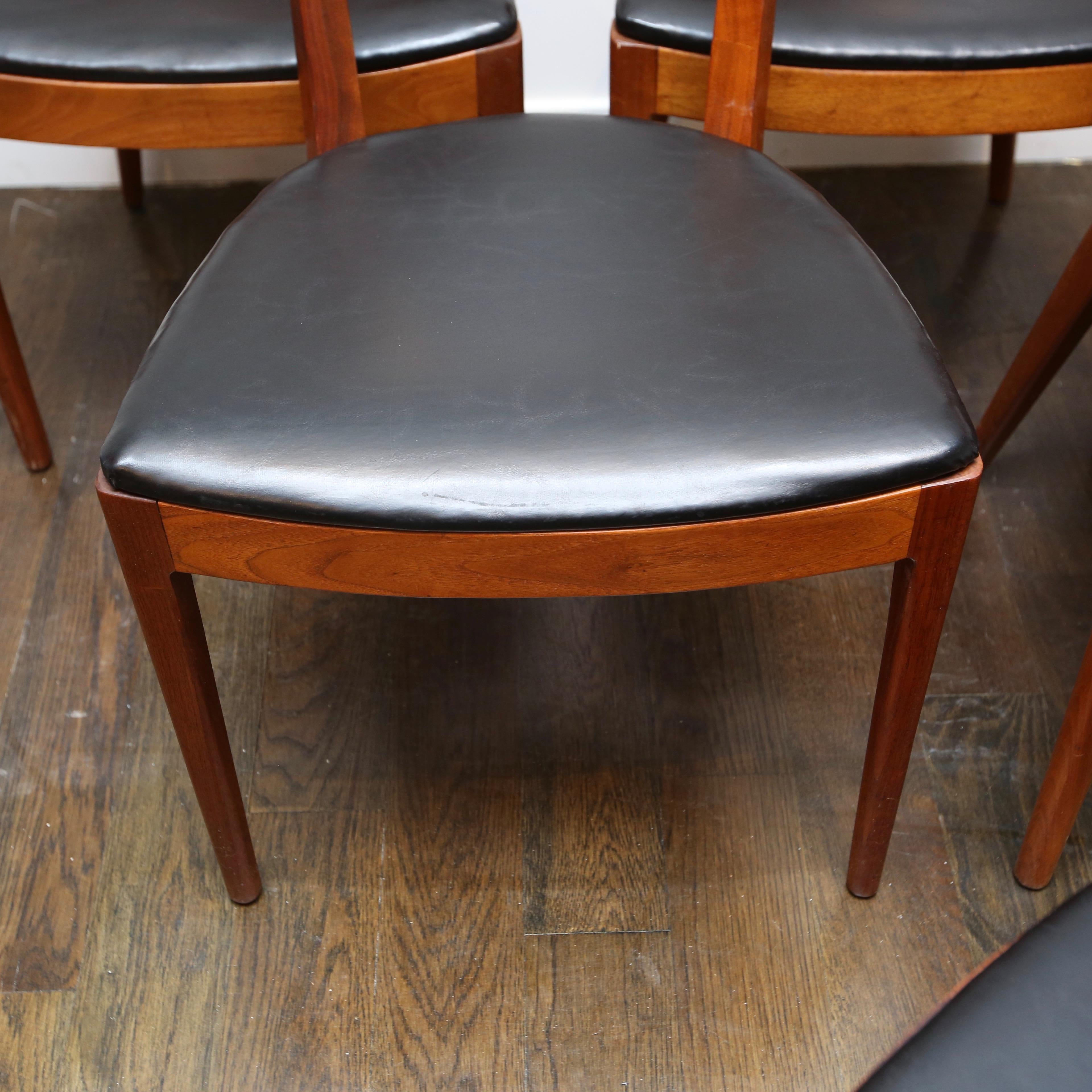 20th Century Set of 6 Dining Chairs by Kipp Stewart for Drexel Declaration