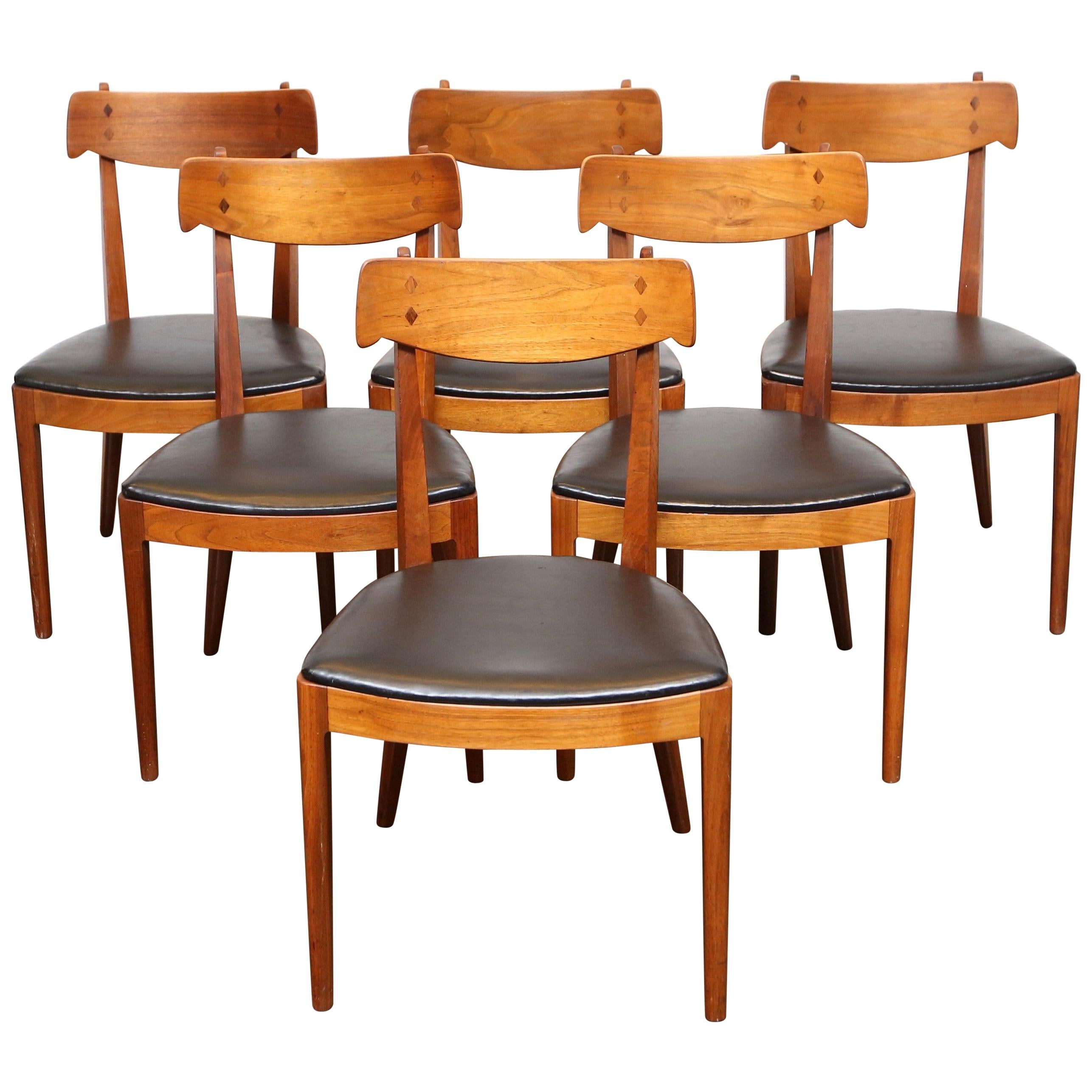 Set of 6 Dining Chairs by Kipp Stewart for Drexel Declaration
