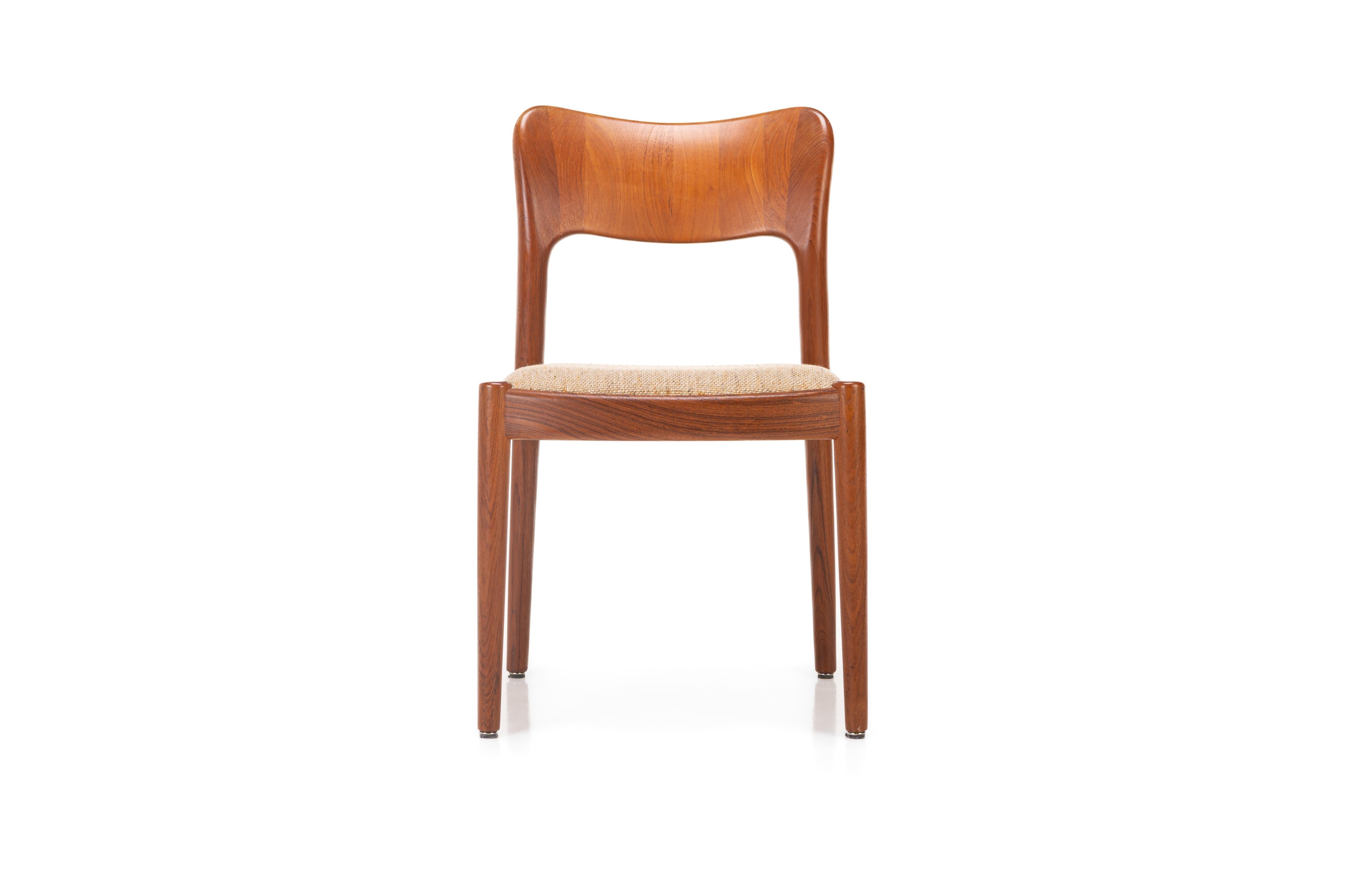 Set of 6 Dining Chairs by Niels Koefoed for Koefoed Hornslet 4
