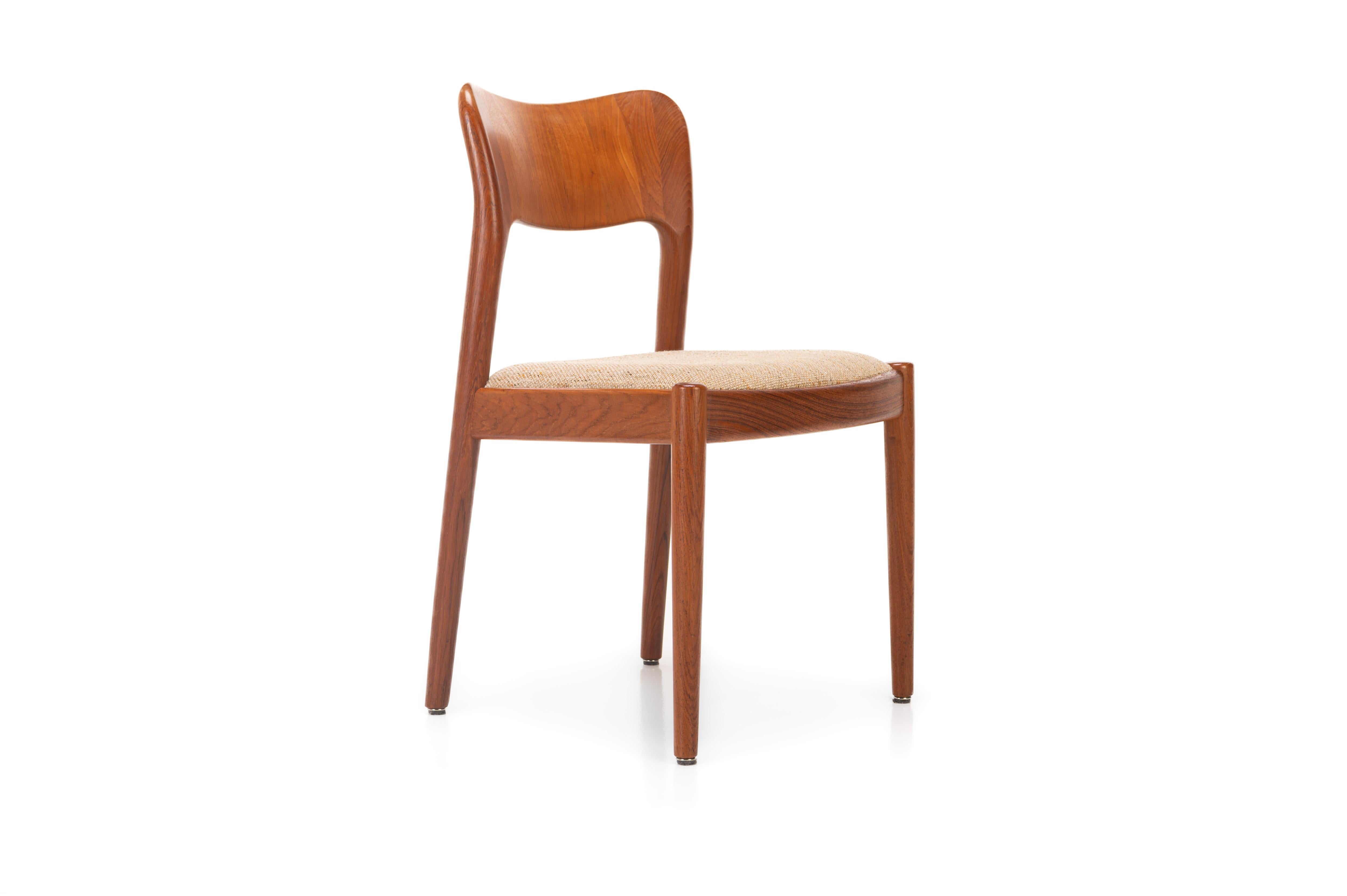 Set of 6 Dining Chairs by Niels Koefoed for Koefoed Hornslet 5