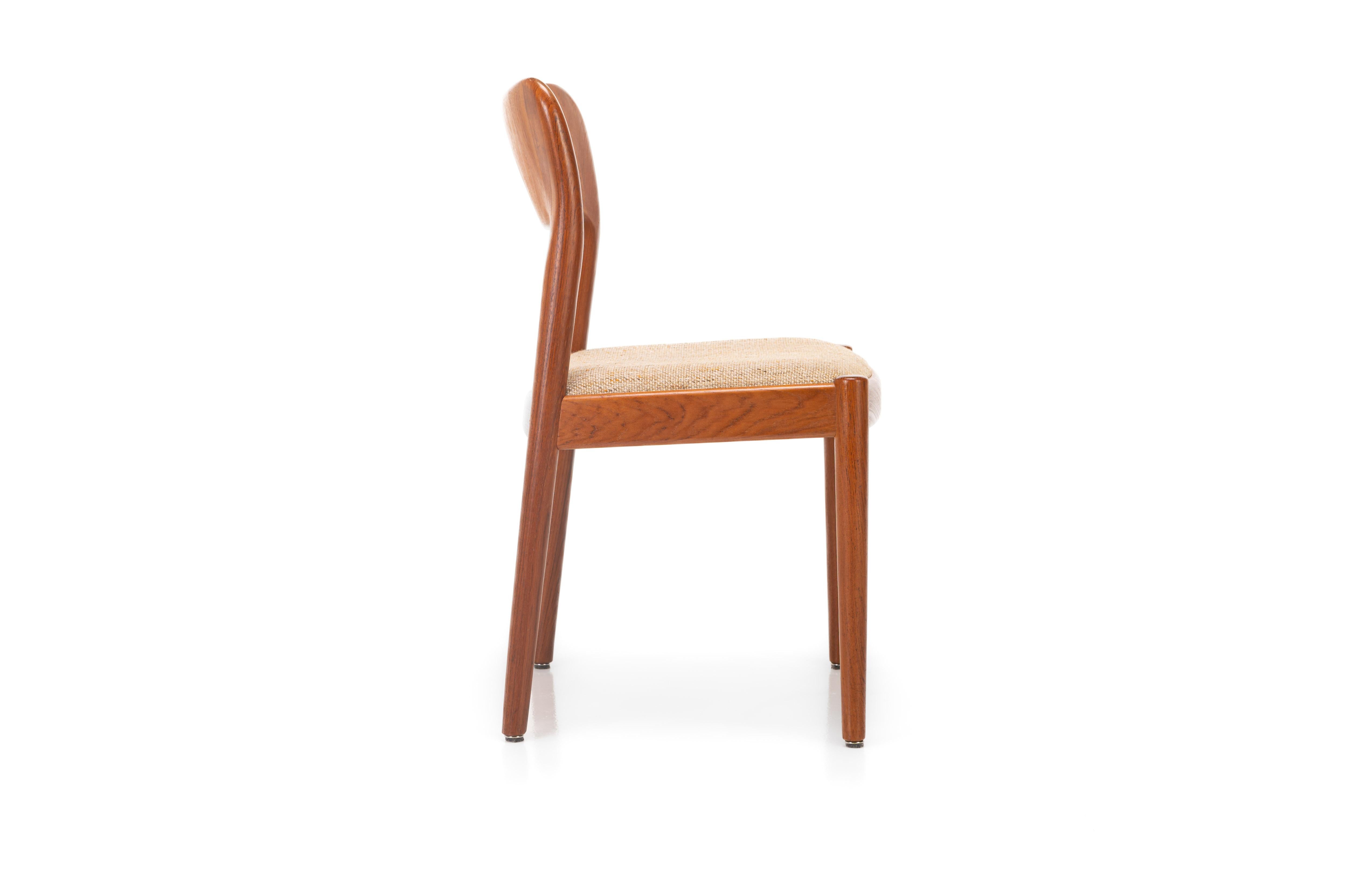 Set of 6 Dining Chairs by Niels Koefoed for Koefoed Hornslet 6