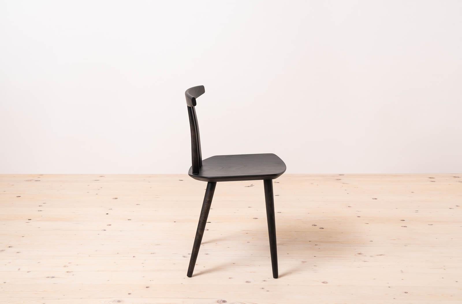 Satz von 6 Esszimmerstühlen von Poul Volther, Modell J111, Timless Dänisches Design 4