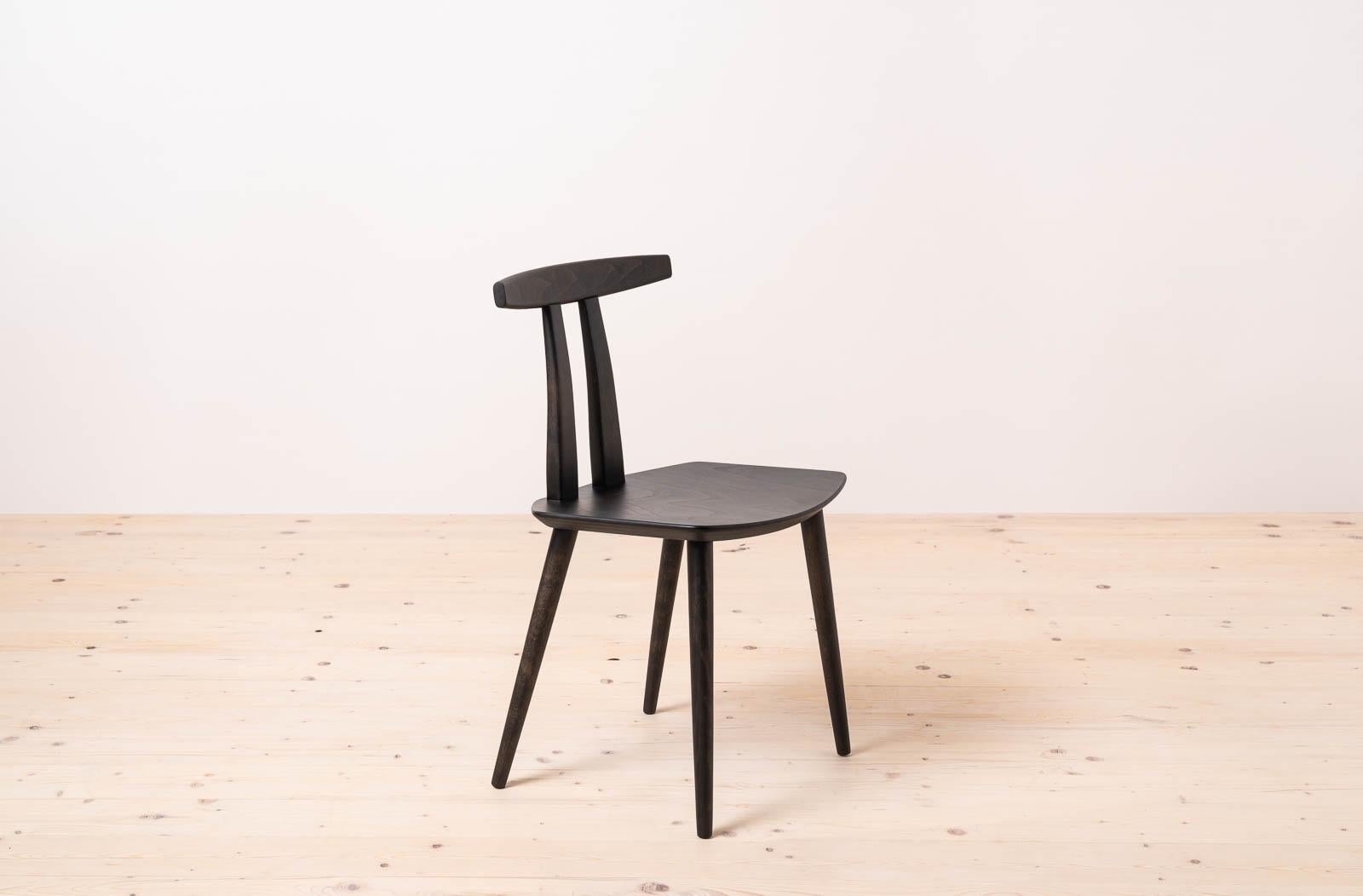 Satz von 6 Esszimmerstühlen von Poul Volther, Modell J111, Timless Dänisches Design 5
