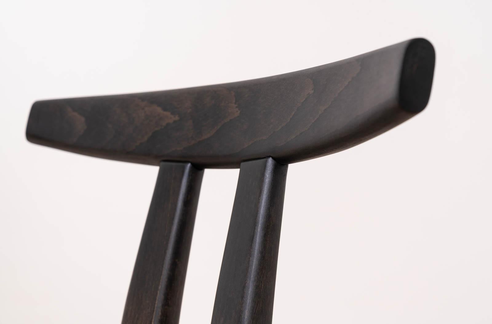 Satz von 6 Esszimmerstühlen von Poul Volther, Modell J111, Timless Dänisches Design 6