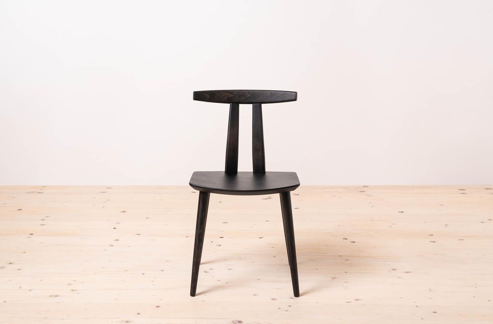 Satz von 6 Esszimmerstühlen von Poul Volther, Modell J111, Timless Dänisches Design (Mitte des 20. Jahrhunderts)