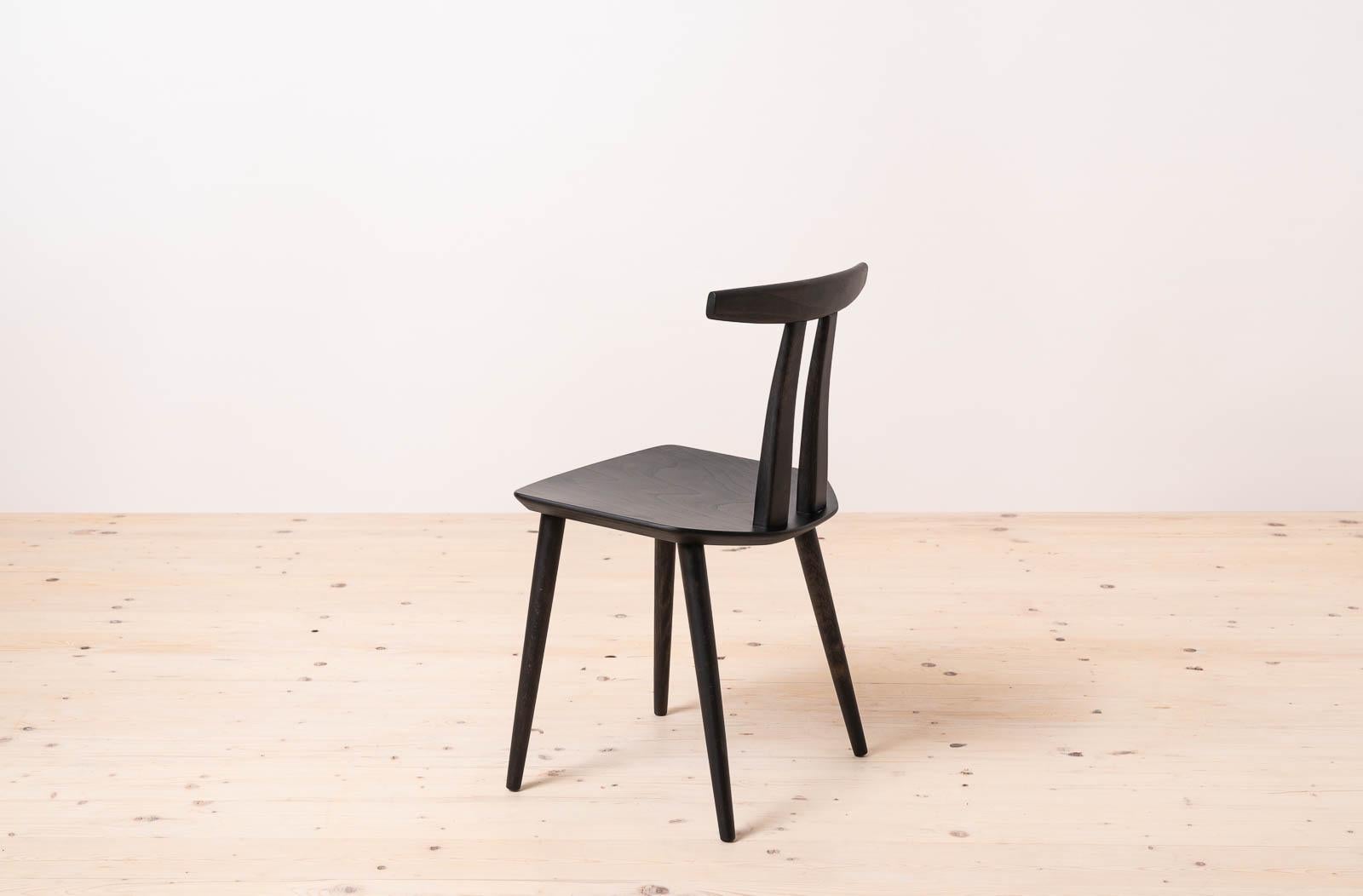 Satz von 6 Esszimmerstühlen von Poul Volther, Modell J111, Timless Dänisches Design 1
