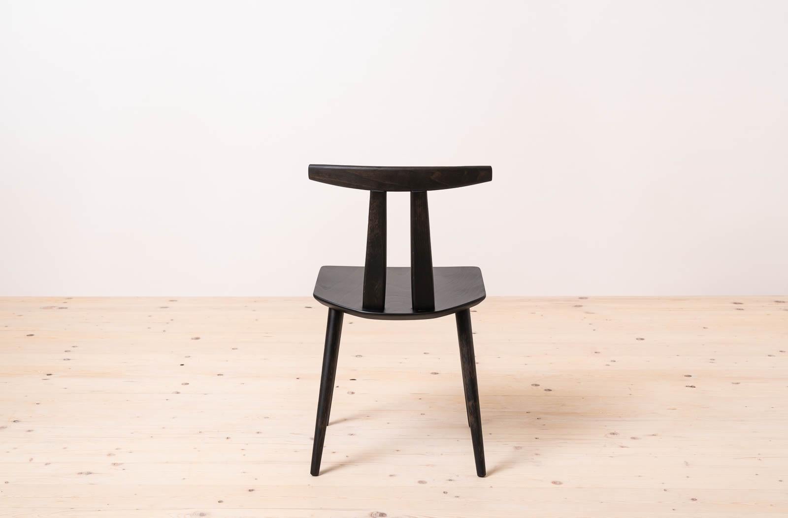 Satz von 6 Esszimmerstühlen von Poul Volther, Modell J111, Timless Dänisches Design 2