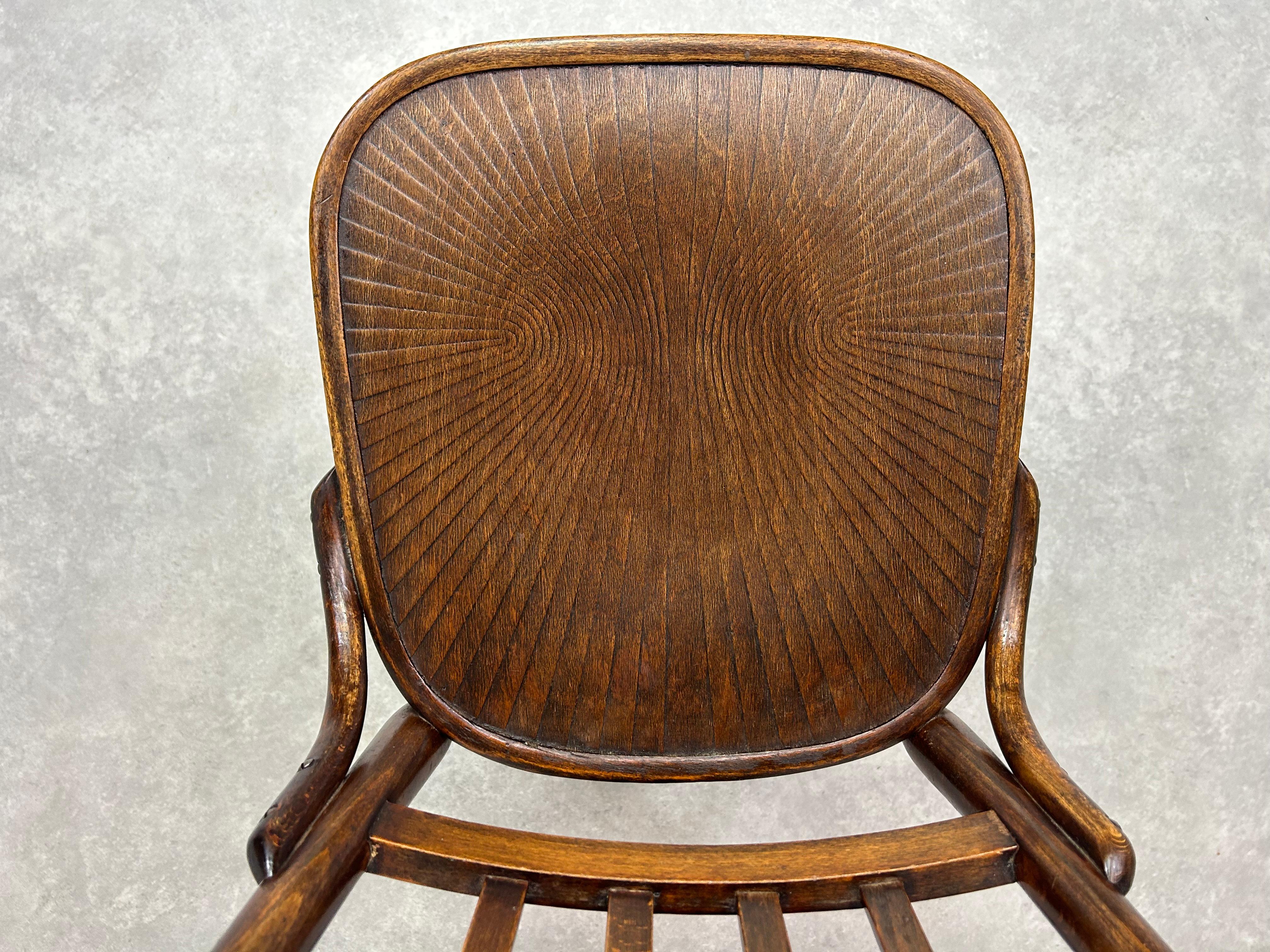 Set di 6 sedie da pranzo di Thonet-Mundus in vendita 3