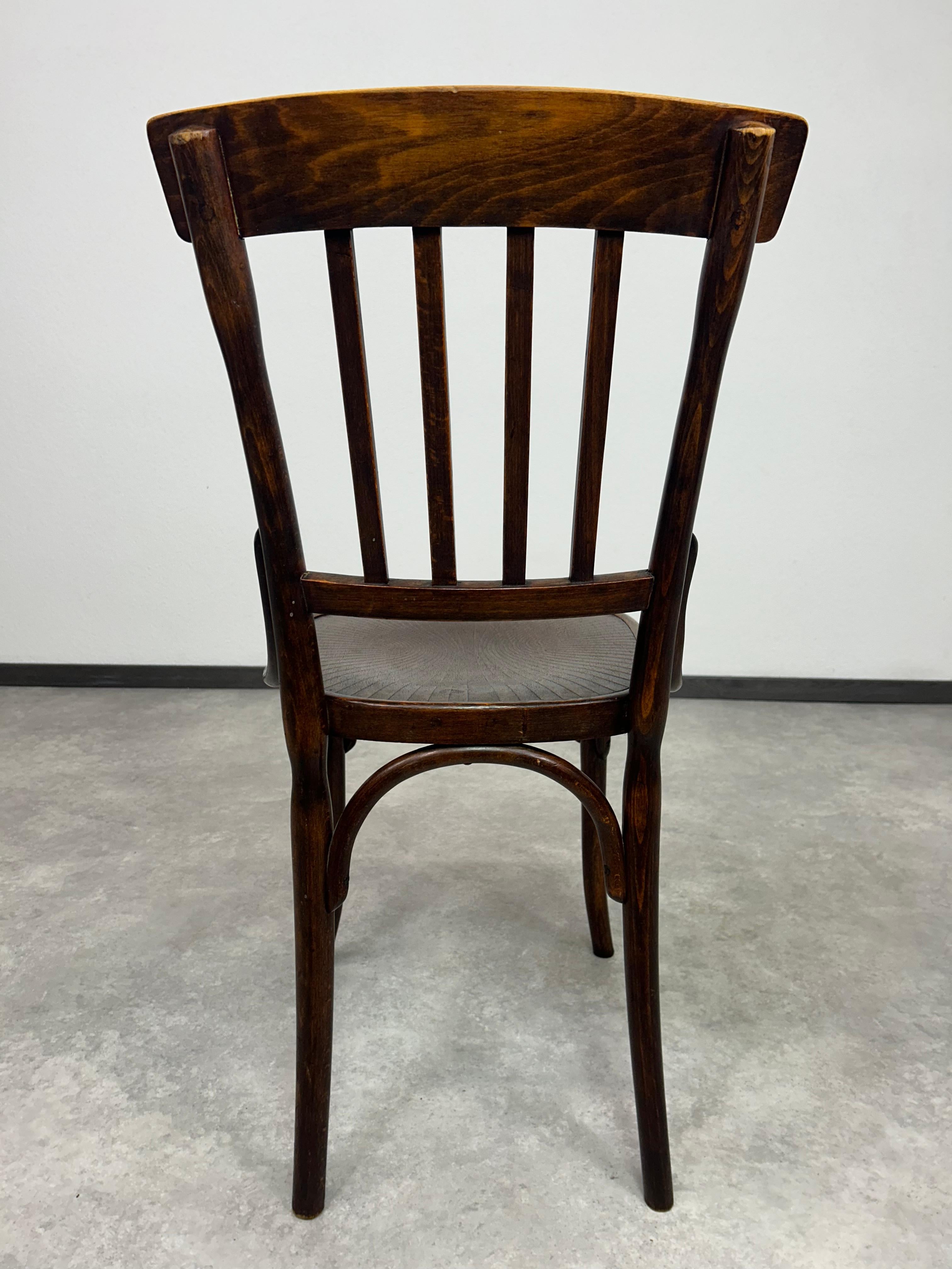 Set di 6 sedie da pranzo di Thonet-Mundus in vendita 4