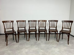 Set of 6 dining chairs by Thonet Mundus