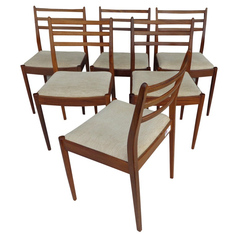Set of 6 Dining Chairs by Victor Wilkins for GPlan at 1stDibs victor
