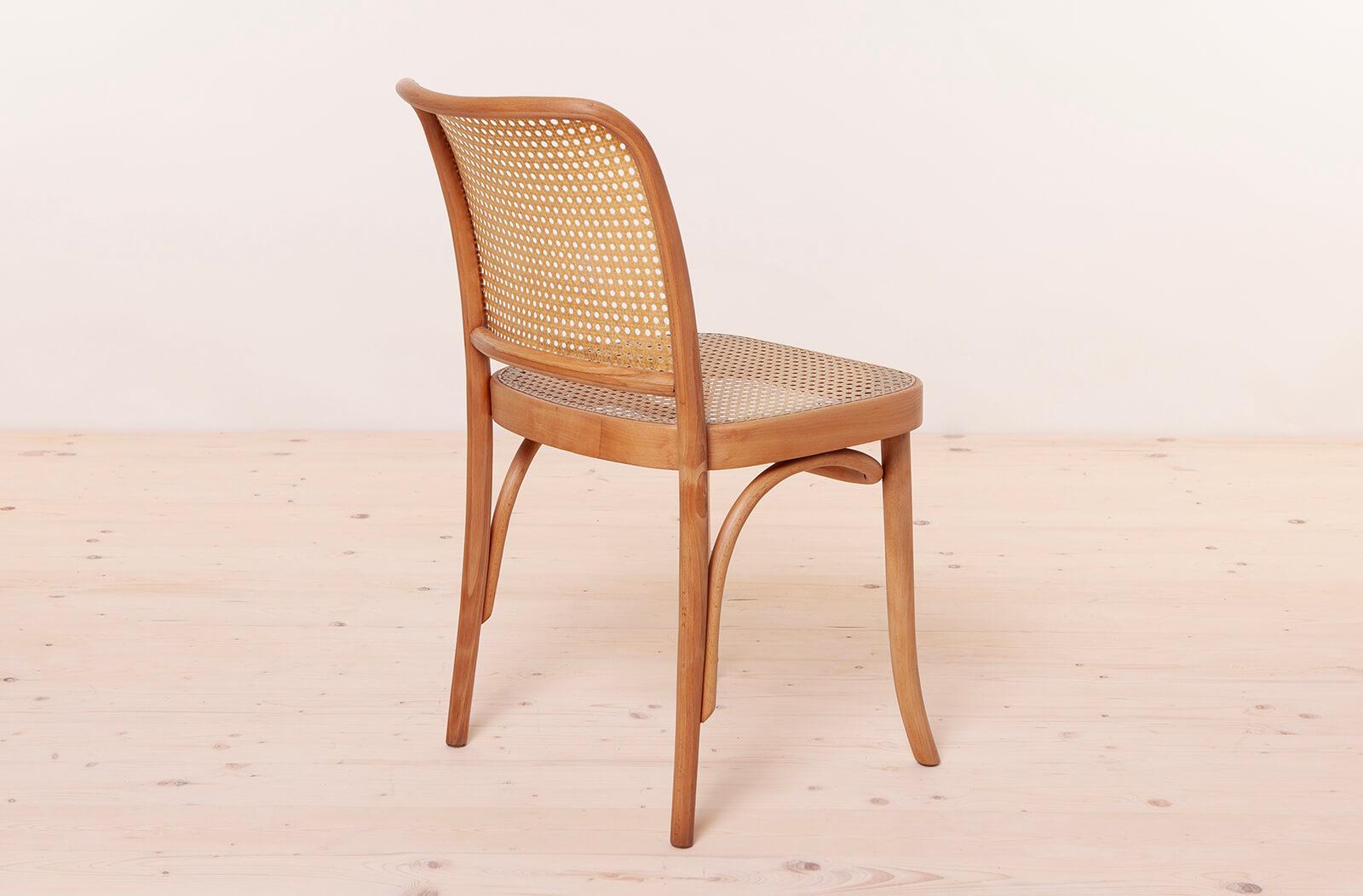 Ensemble de 6 chaises de salle à manger conçues par J. Hoffmann, modèle n° 811 en vente 3