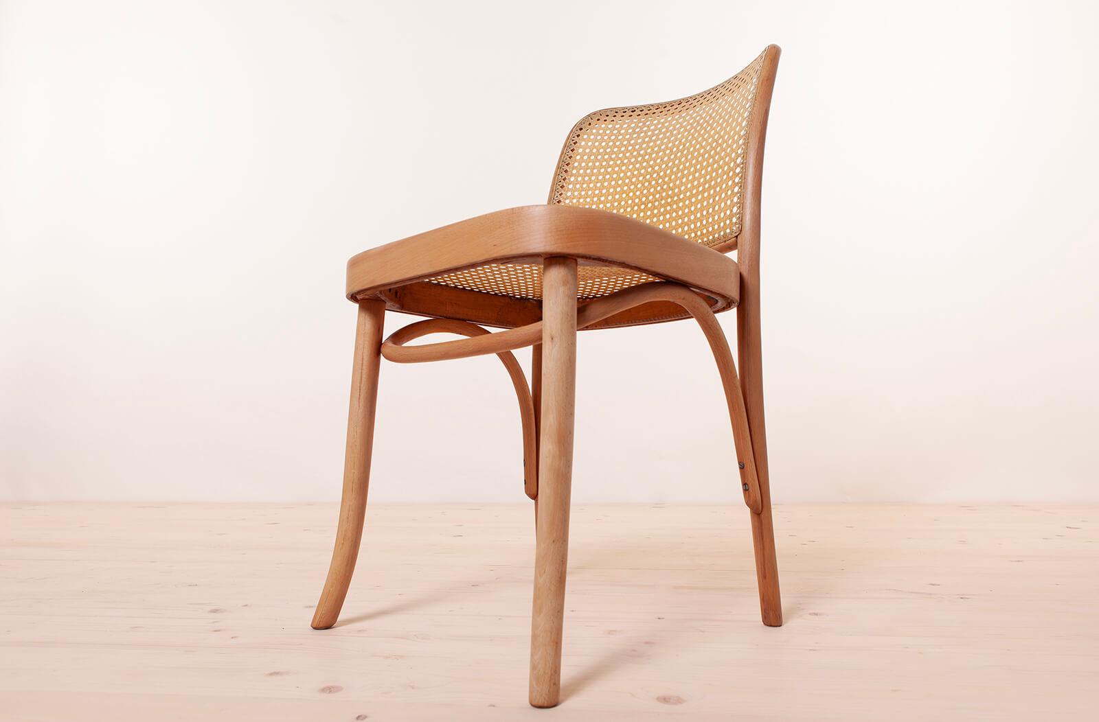Ensemble de 6 chaises de salle à manger conçues par J. Hoffmann, modèle n° 811 en vente 9