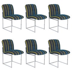 Vintage Set of 6 Dining Chairs for Design Institute America