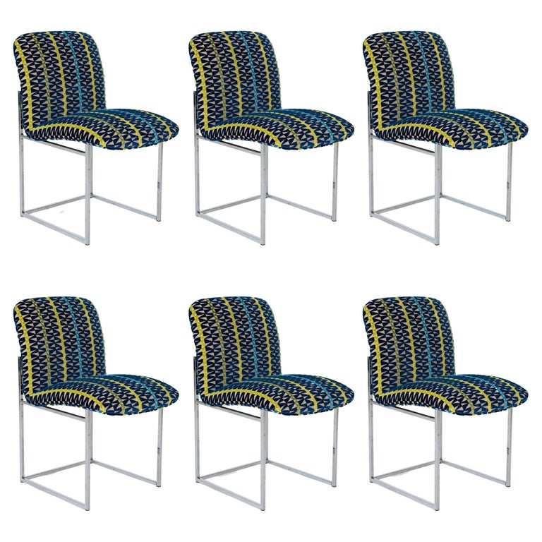 Set of 6 Dining Chairs for Design Institute America For Sale at 1stDibs