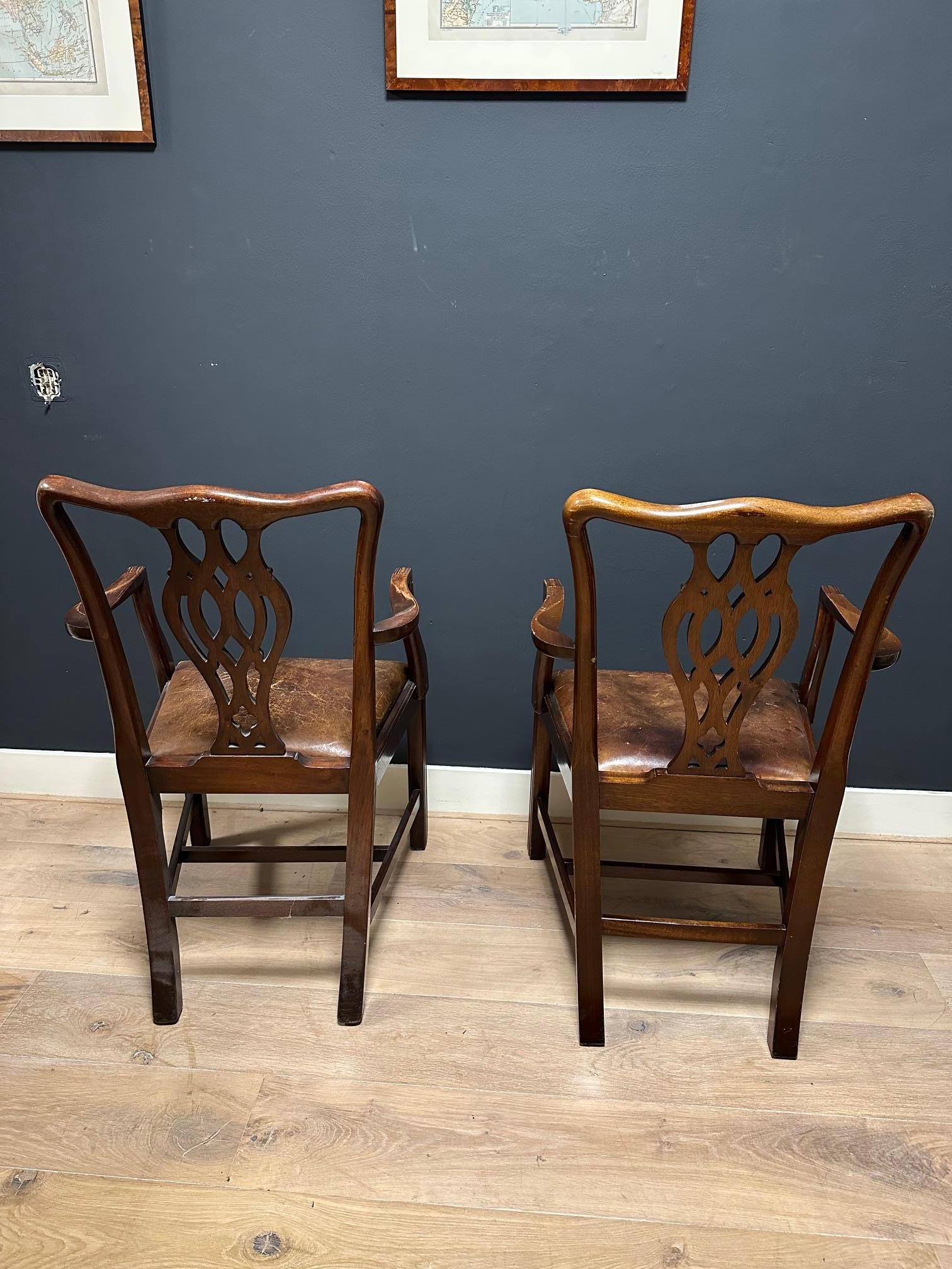 Set of 6 Dining chairs in vendita 2