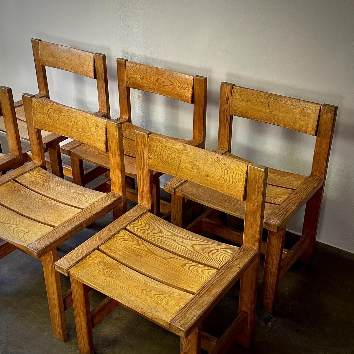 Set di 6 sedie da pranzo in vendita 1