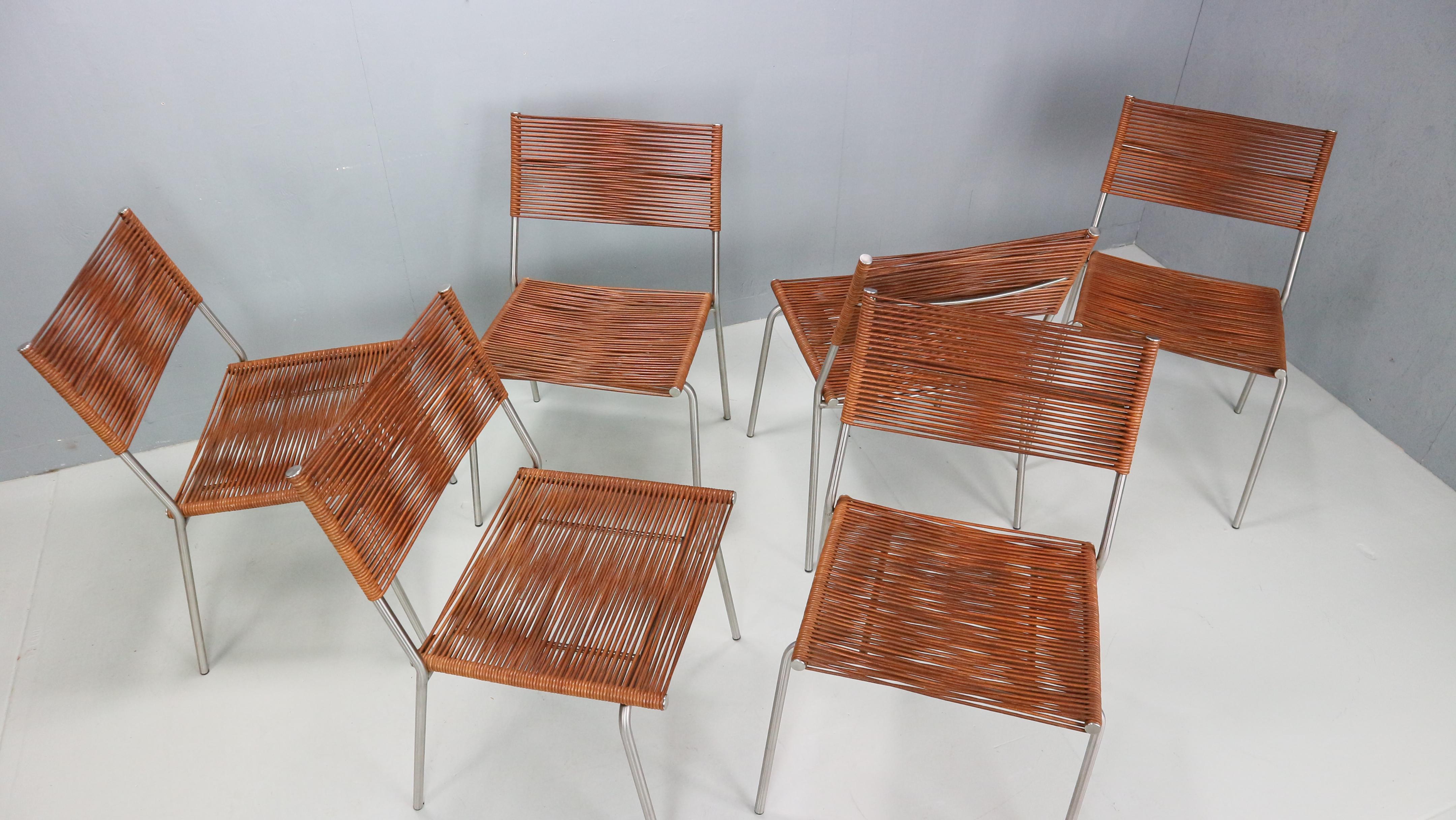 Set of 6 Dining Chairs 