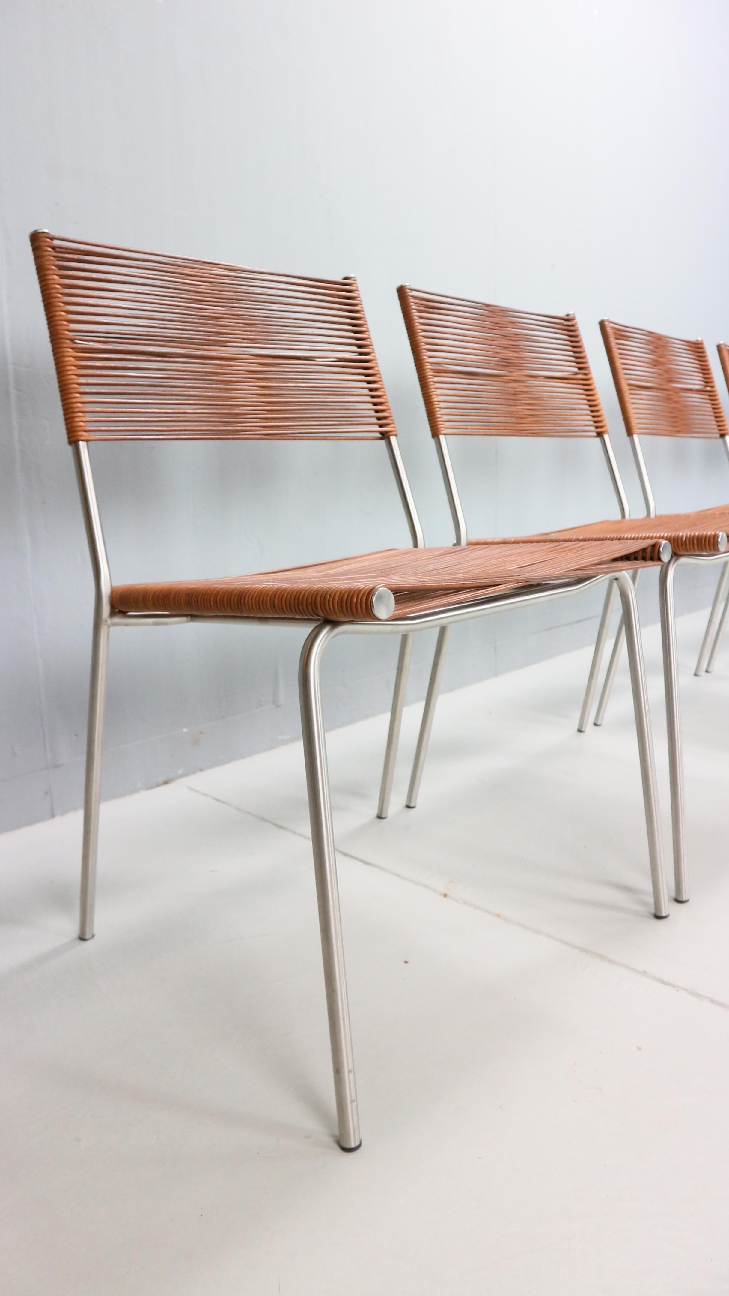 XXI secolo e contemporaneo Set of 6 Dining Chairs 