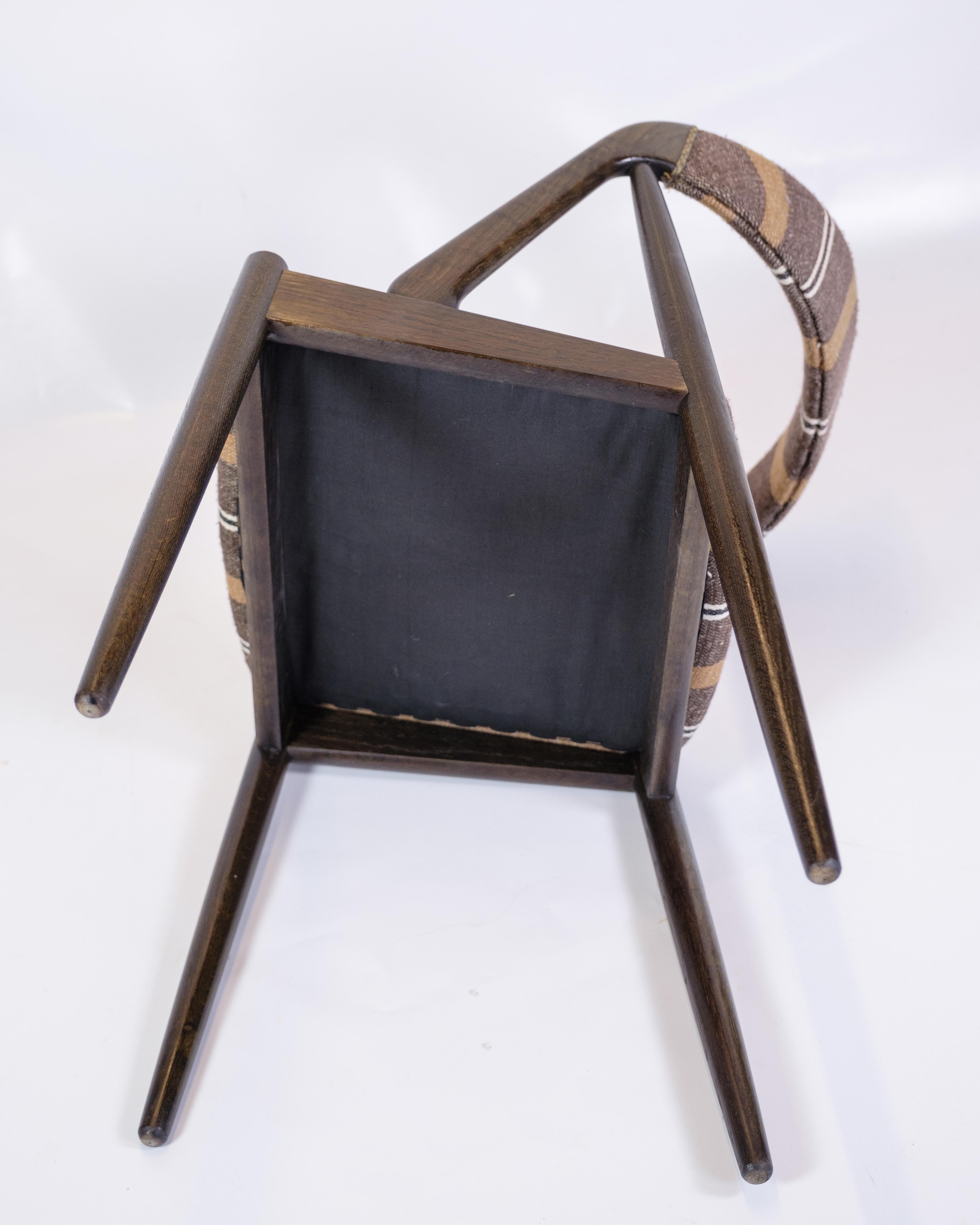 Ensemble de 6 chaises de salle à manger modèle 31 fabriquées en bois foncé par Kai Kristiansen des années 1960 en vente 4