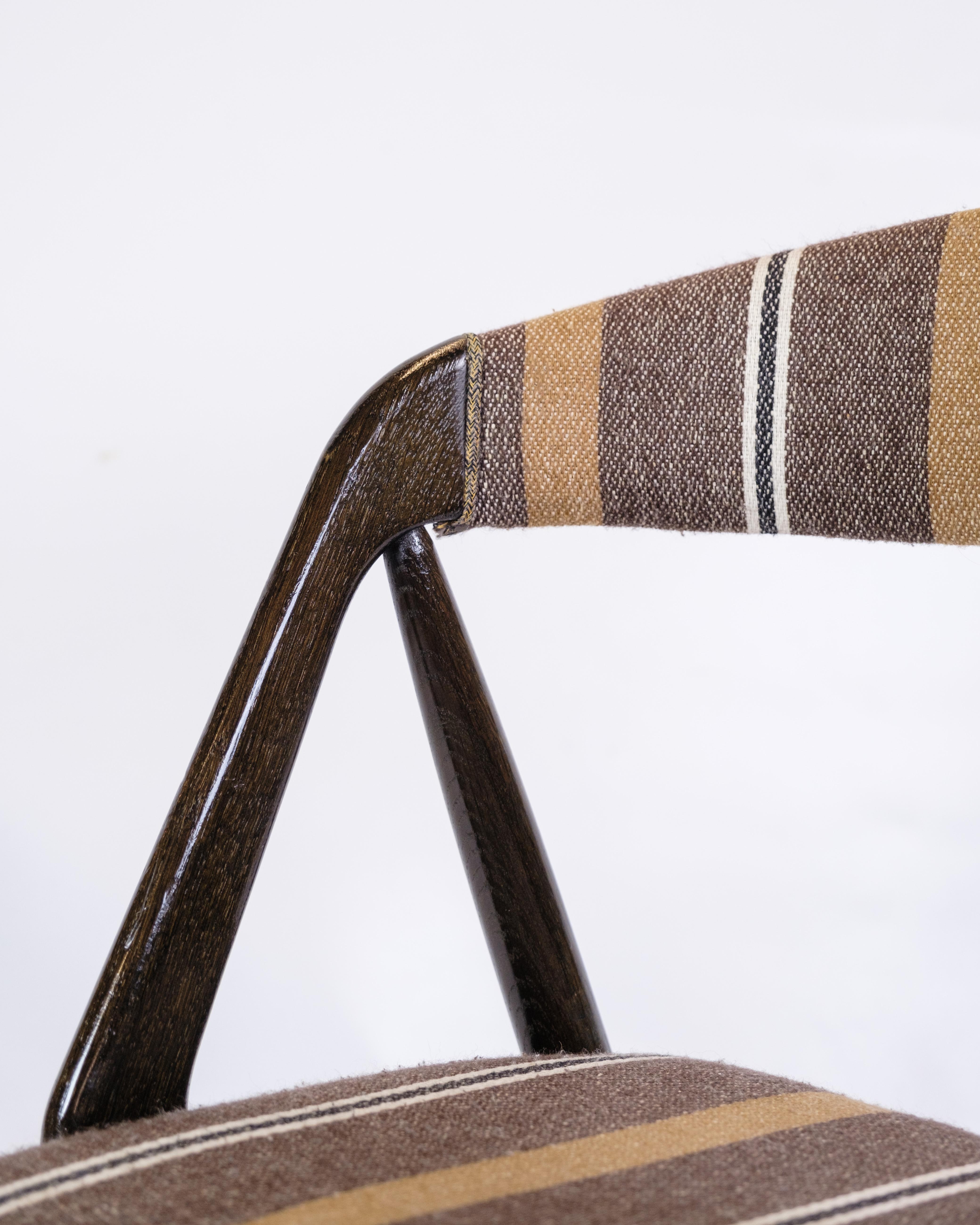Ensemble de 6 chaises de salle à manger modèle 31 fabriquées en bois foncé par Kai Kristiansen des années 1960 en vente 2