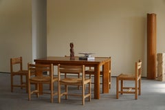 Set of 6 Dining Chairs, Model "Asserbo" by Børge Mogensen, for Ab Karl Andersson