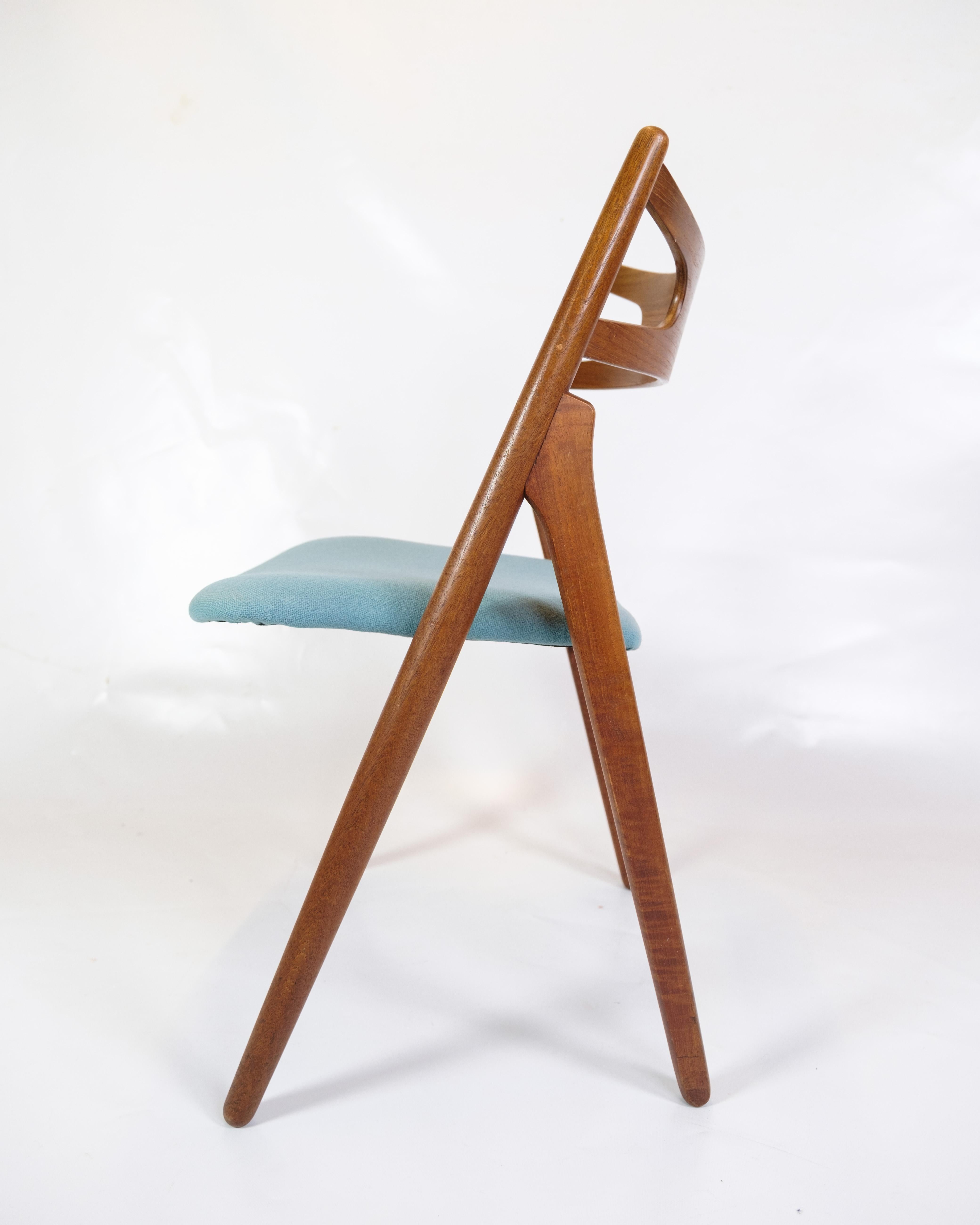 Set di 6 sedie da pranzo modello CH29P in teak di Hans J. Wegner degli anni '50 in vendita 2