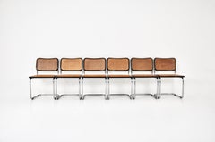 Set of 6 Dining Chairs Style B32 by Marcel Breuer