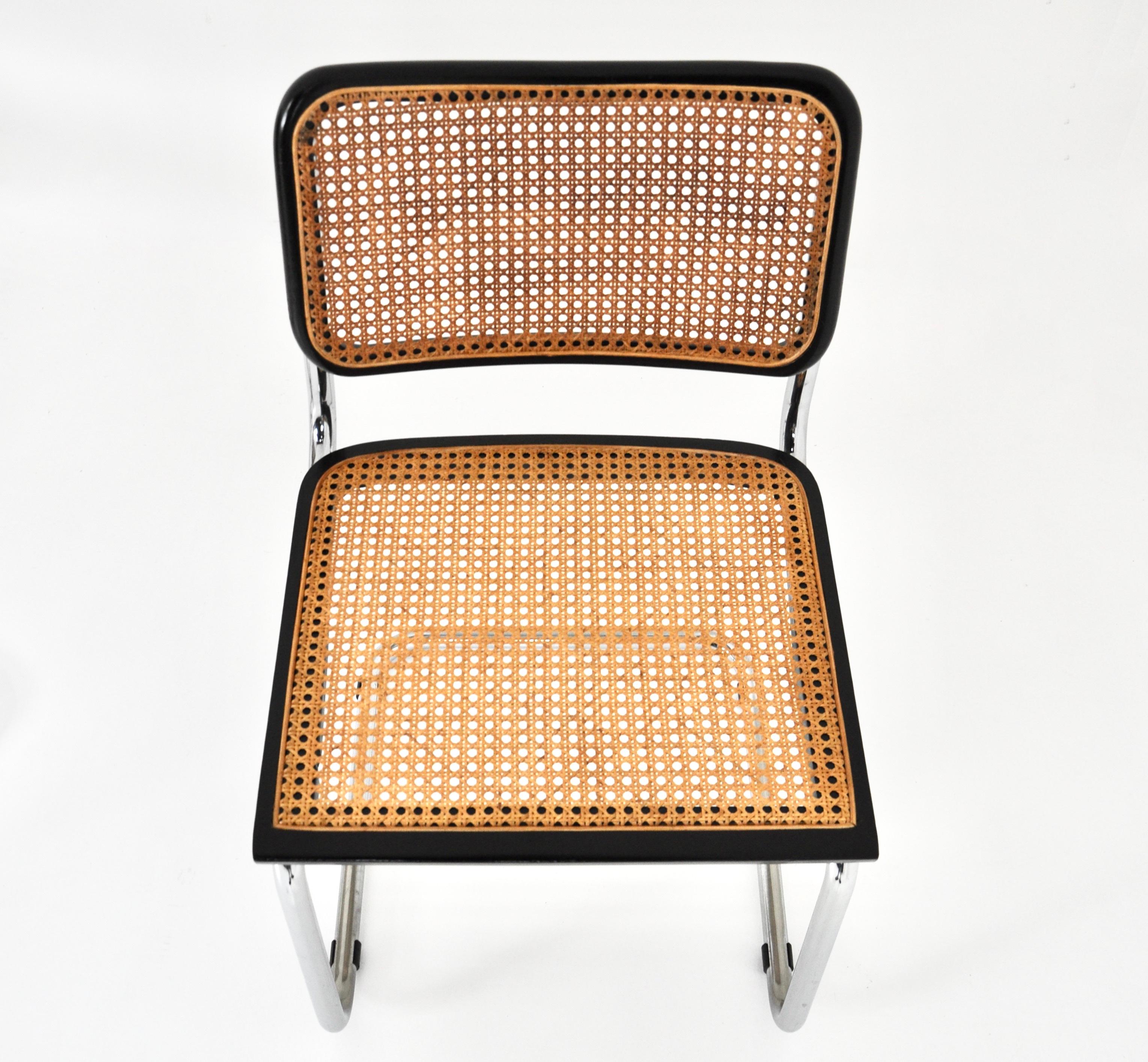 Ensemble de 6 chaises de salle à manger style B32 de Marcel Breuer en vente 1