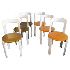 Set of 6 Dining Room Chairs by Bruno Rey for Stendig 