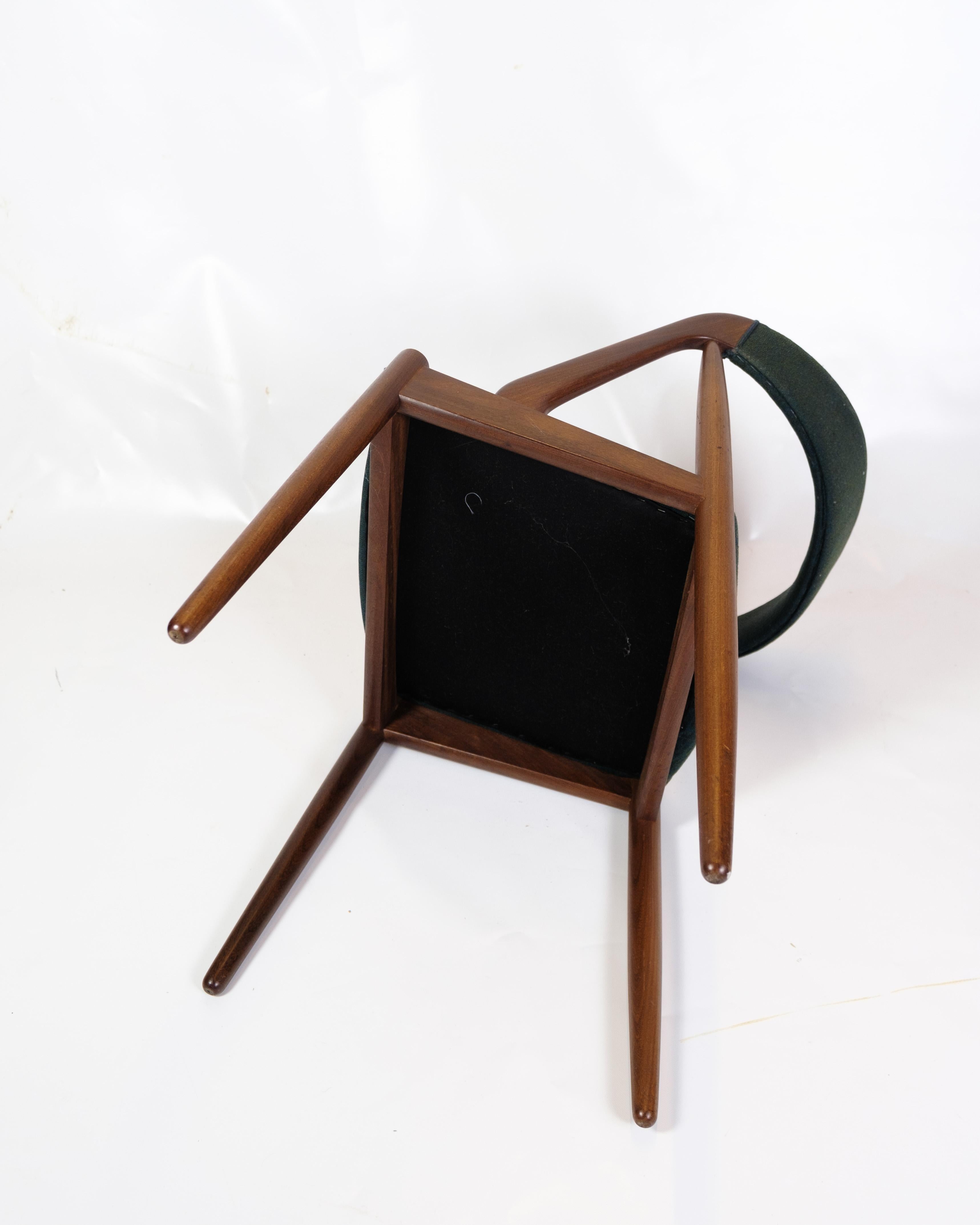 Ensemble de 6 chaises de salle à manger modèle 31 fabriquées en teck par Kai Kristiansen à partir de 1950 en vente 1