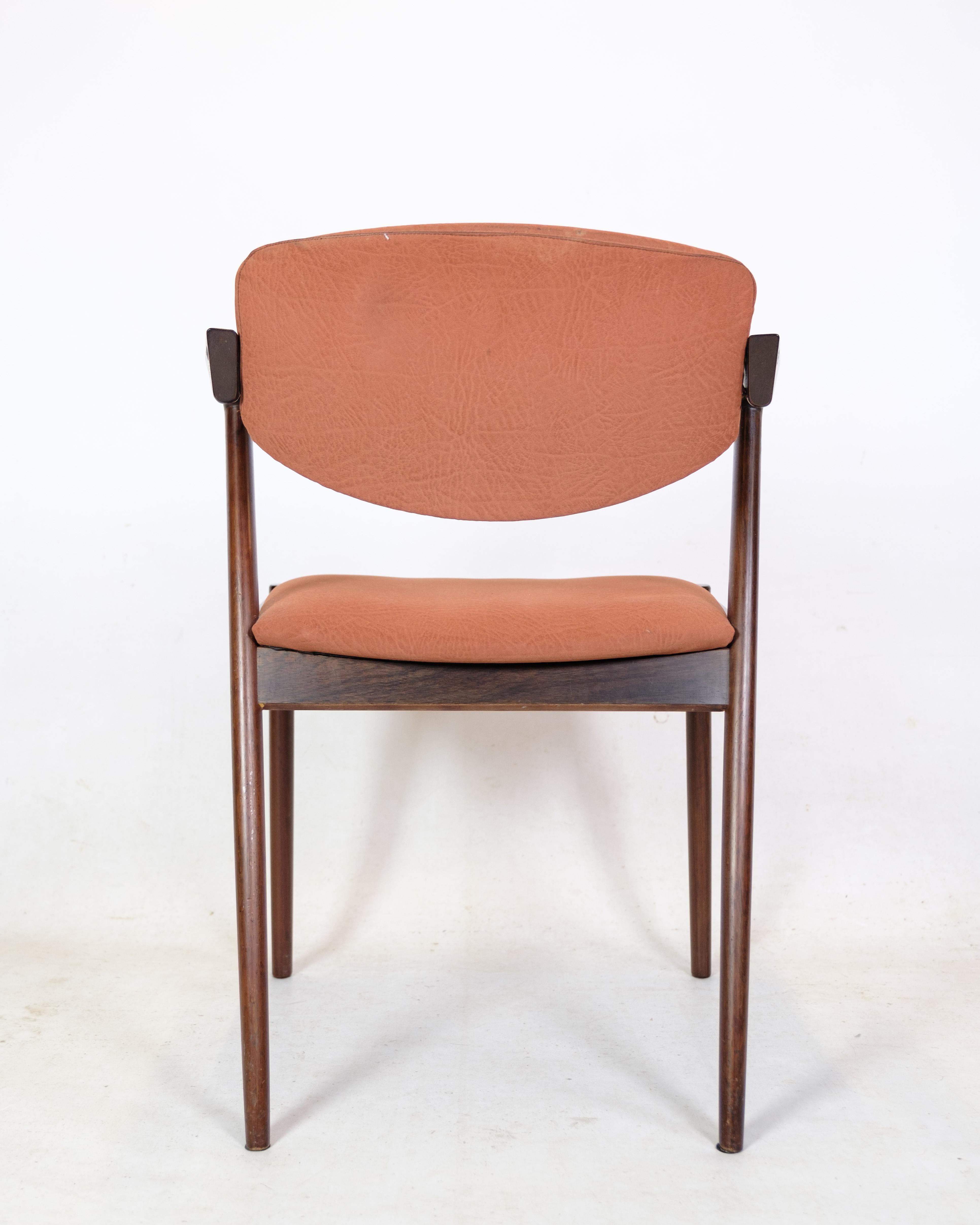 Set of 6 Dining Room Chairs Model 42 in Rosewood By Kai Kristiansen  4