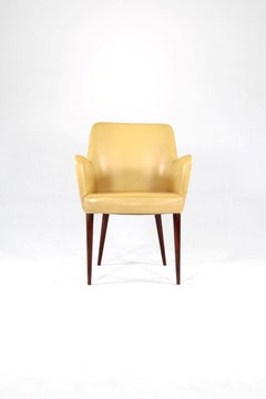 Set of 6 two-tone Dining Chairs, by Cassina in Italy 1950s