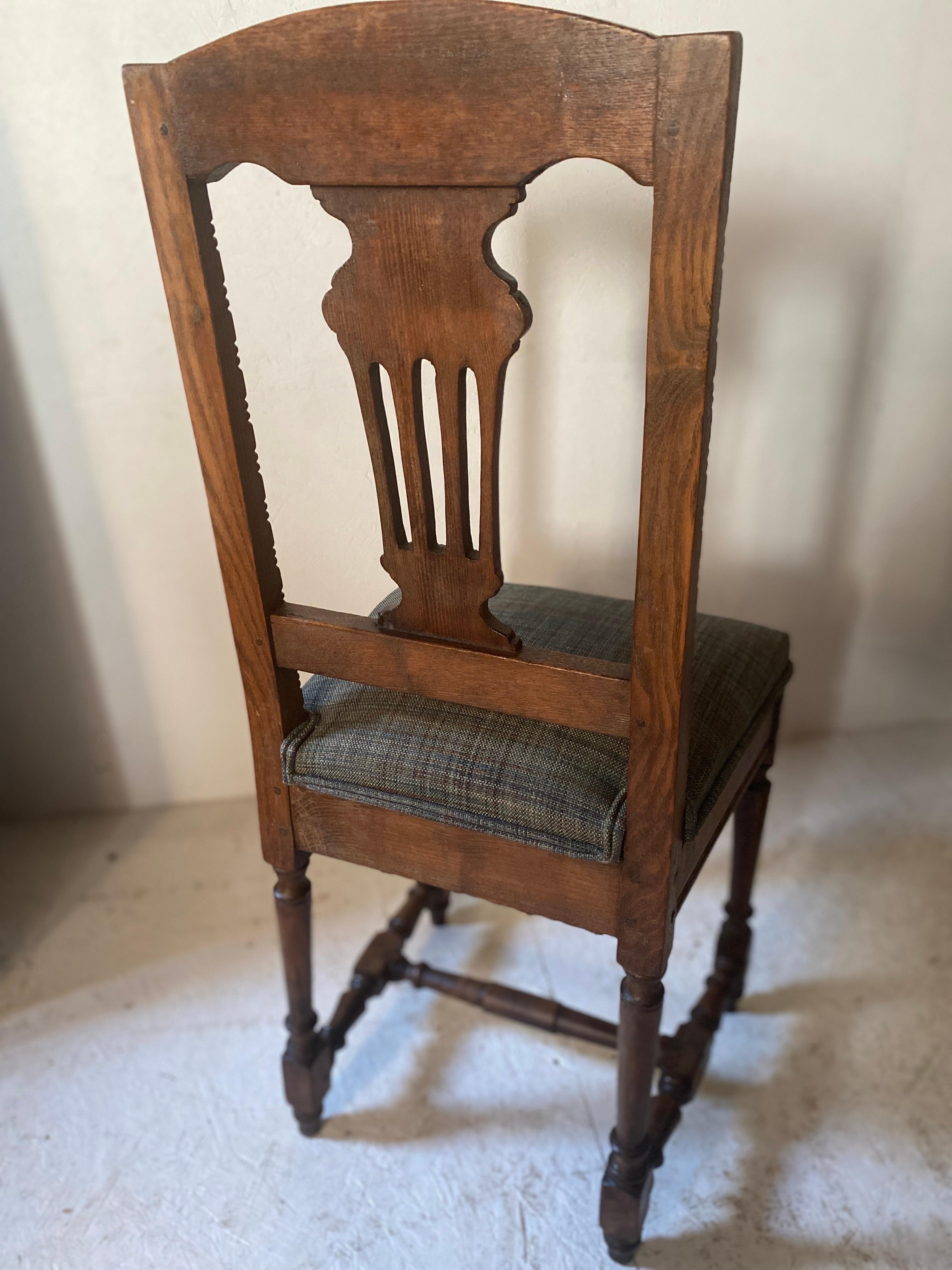 Set of 6 directoire chairs 19th century  For Sale 1