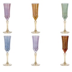 Set of 6 Doge Champagne Chalices