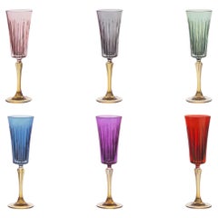 Set of 6 Domina Champagne Chalices