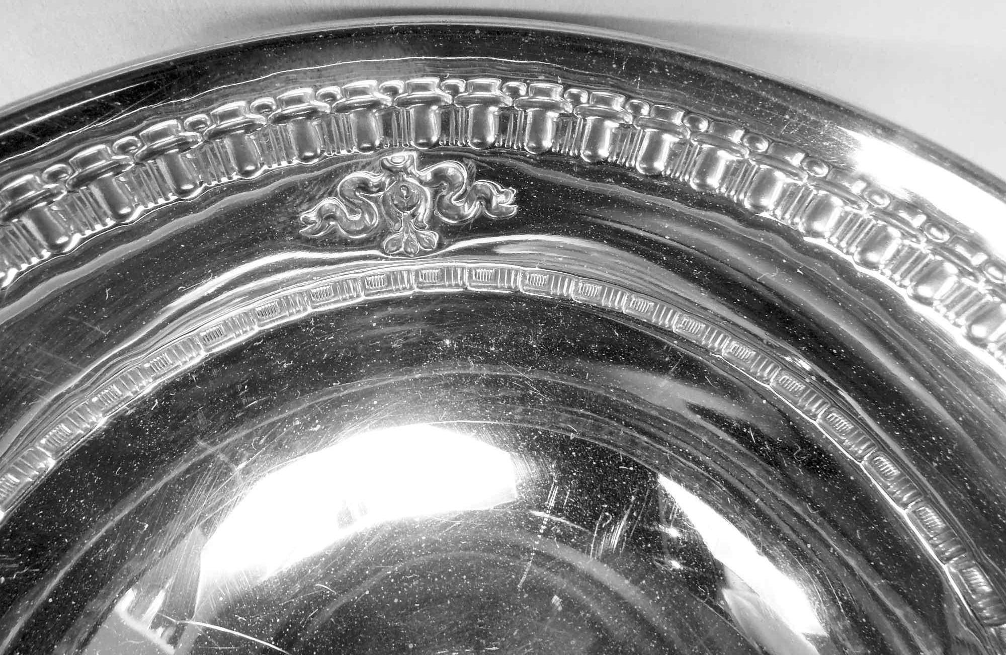 Set of 6 Dominick & Haff Windsor Dessert Cups with Art Glass Liners 6